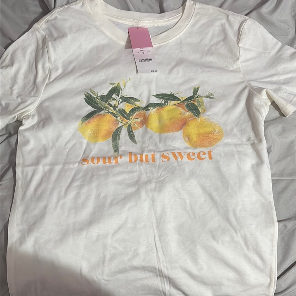 Sour But Sweet White T-Shirt